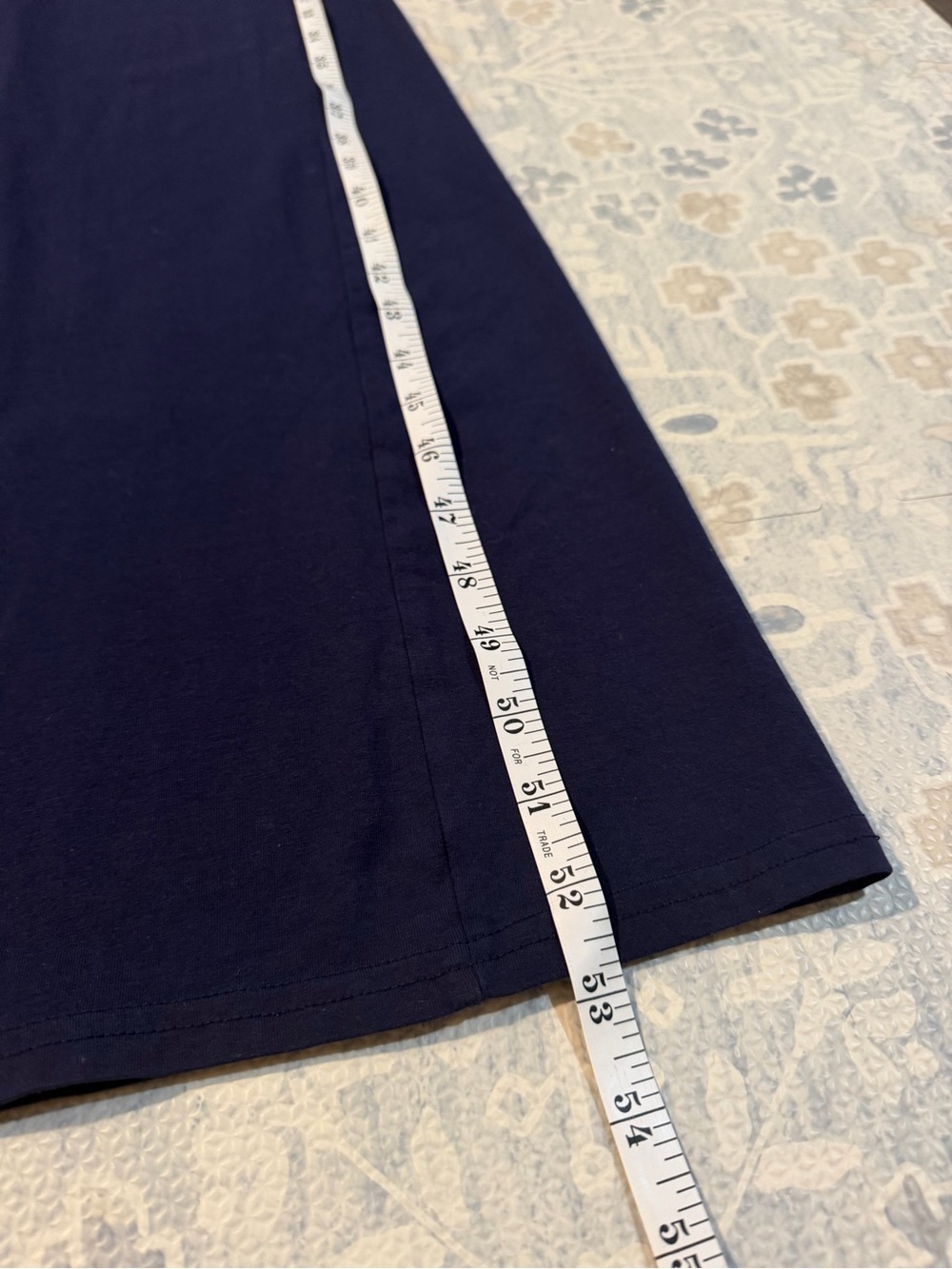 Pact Navy Jumpsuit - Cap Sleeve, Organic Cotton, Sustainable, Natural Fiber - Picture 8 of 10